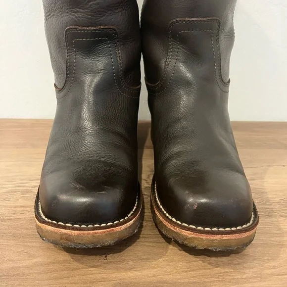 Frye Campus 14L Boots Sherling Lined Gum sole - Women’s size 8 - Picture 4 of 9